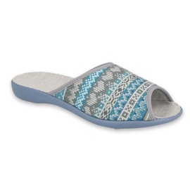 Chaussures femme Befado pu 254D132 bleu gris Chaussures femme Befado pu 254D132 bleu gris