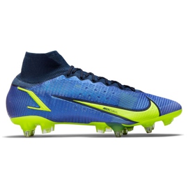 Chaussures de football Nike Superfly 8 Elite SG-Pro Ac M CV0960-574 bleu marine bleu