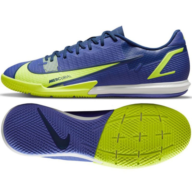 Nike Mercurial Vapor 14 Academy Ic M CV0973 474 chaussures de football bleu bleu Nike Mercurial Vapor 14 Academy Ic M CV0973 474 chaussures de football bleu bleu