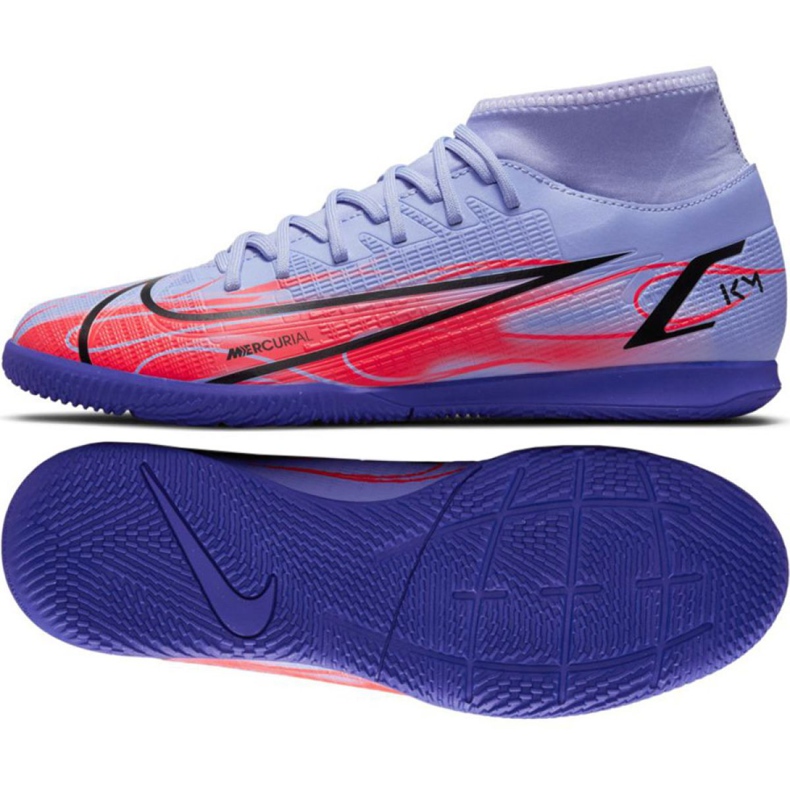 Nike Mercurial Superfly 8 Club Km Ic M DB2863 506 chaussures de football multicolore violet