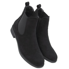 Bottines Chelsea Classiques Femme Musse Noir le noir