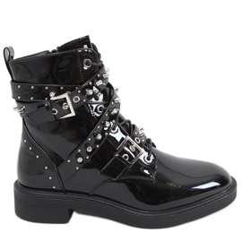 Bottes militaires Solo Black Mirror le noir