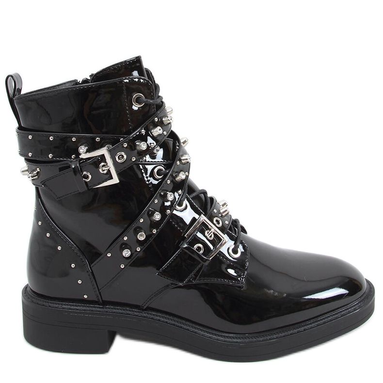 Bottes militaires Solo Black Mirror le noir