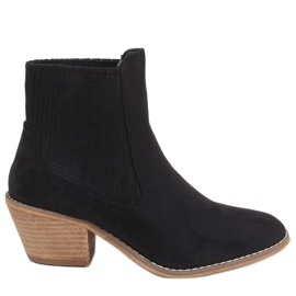 Bottes de cowboy Korsa noires le noir Bottes de cowboy Korsa noires le noir