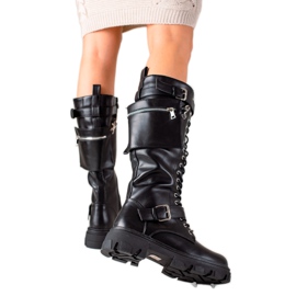Seastar Bottes de travail avec poche le noir
