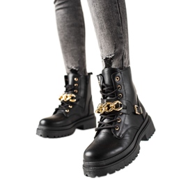 Travailleurs de la mode confortables noir