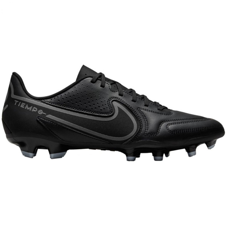 Chaussures de football Nike Tiempo Legend 9 Club FG / MG M DA1176 004 le noir