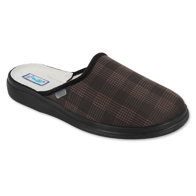 Befado chaussures pour hommes pu 132M017 brun gris multicolore