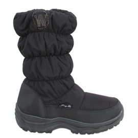 Bottes de neige Retto Black pour femmes noir