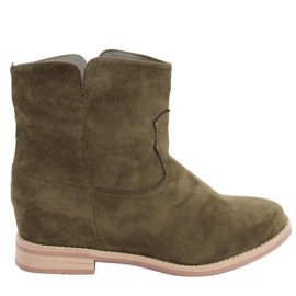 Bottes sur un coin caché Deer Green vert