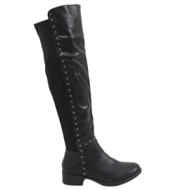 Bottes d'équitation avec tige souple Henn Black le noir Bottes d'équitation avec tige souple Henn Black le noir