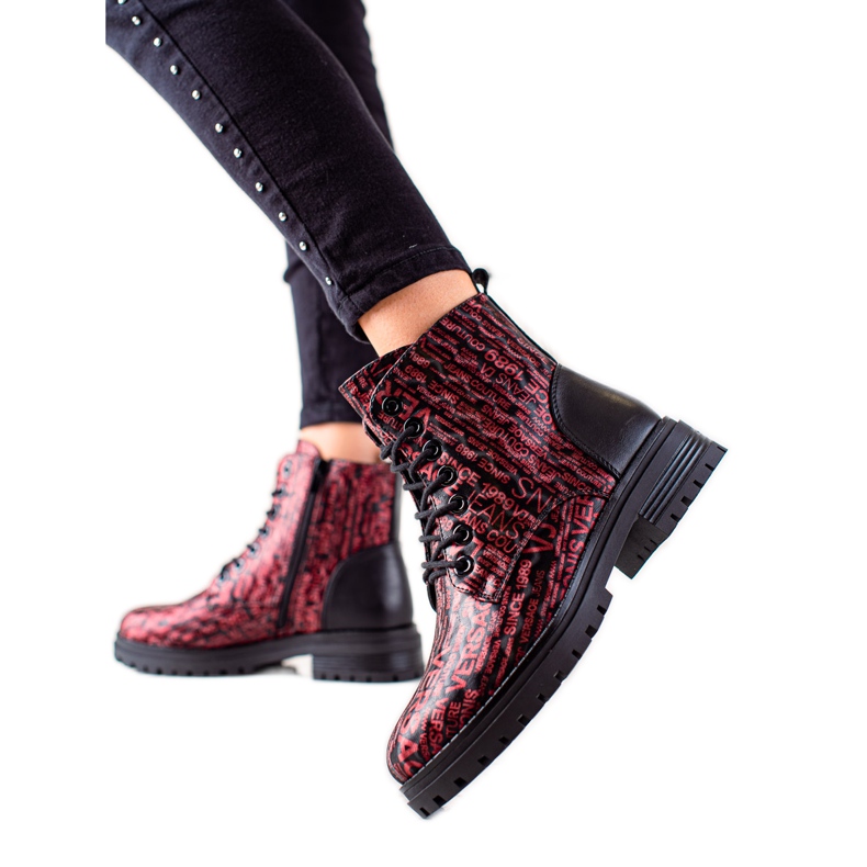 Goodin Travailleurs de l'impression à la mode rouge