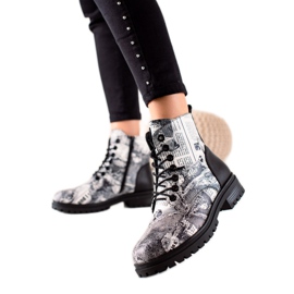 Goodin Travailleurs à la mode avec impression blanc