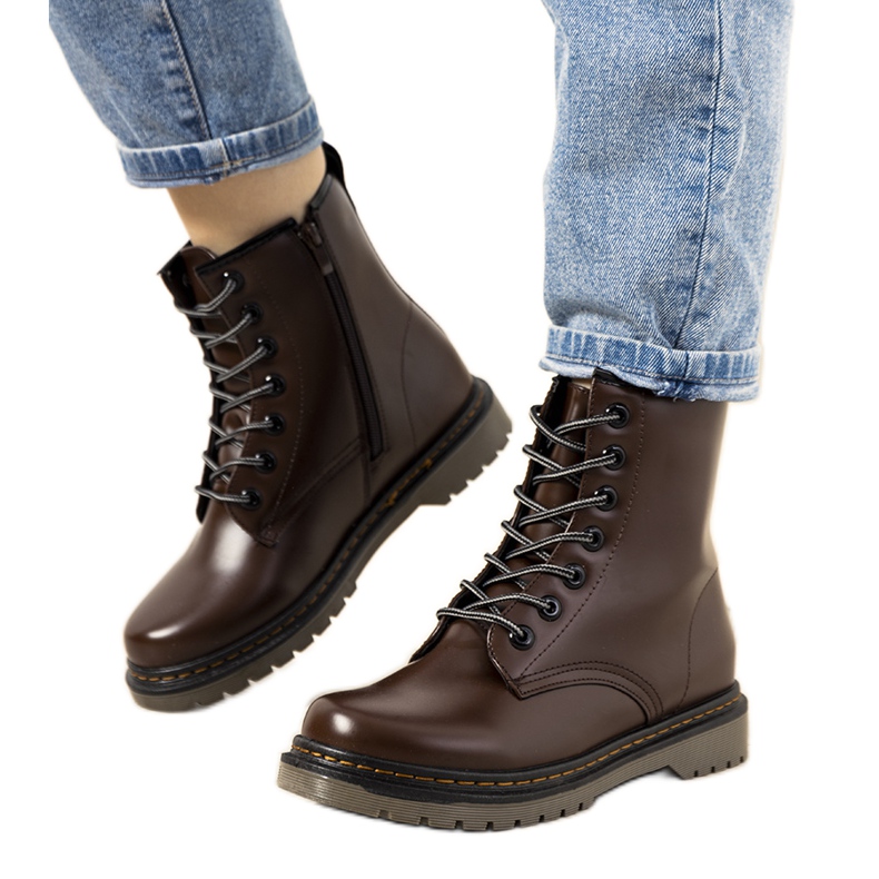 Bottines isolées Bruce marron pour femmes brun