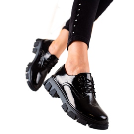 Filippo Chaussures en cuir noires le noir Filippo Chaussures en cuir noires le noir