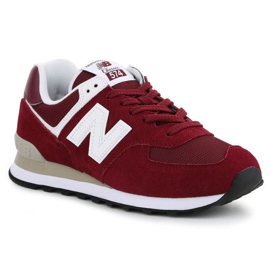New Balance M ML574RS2 noir rouge