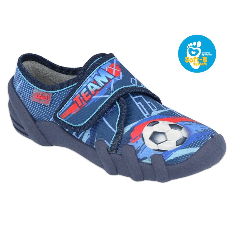 Chaussures pour enfants Befado 273Y321 bleu marin multicolore