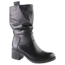 Marco Shoes Bottines pour femmes 0812b-395-3 noir