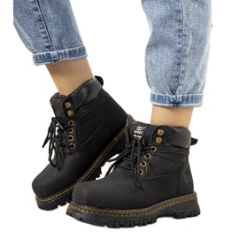 Bottes pour femmes isolées noires de Livia