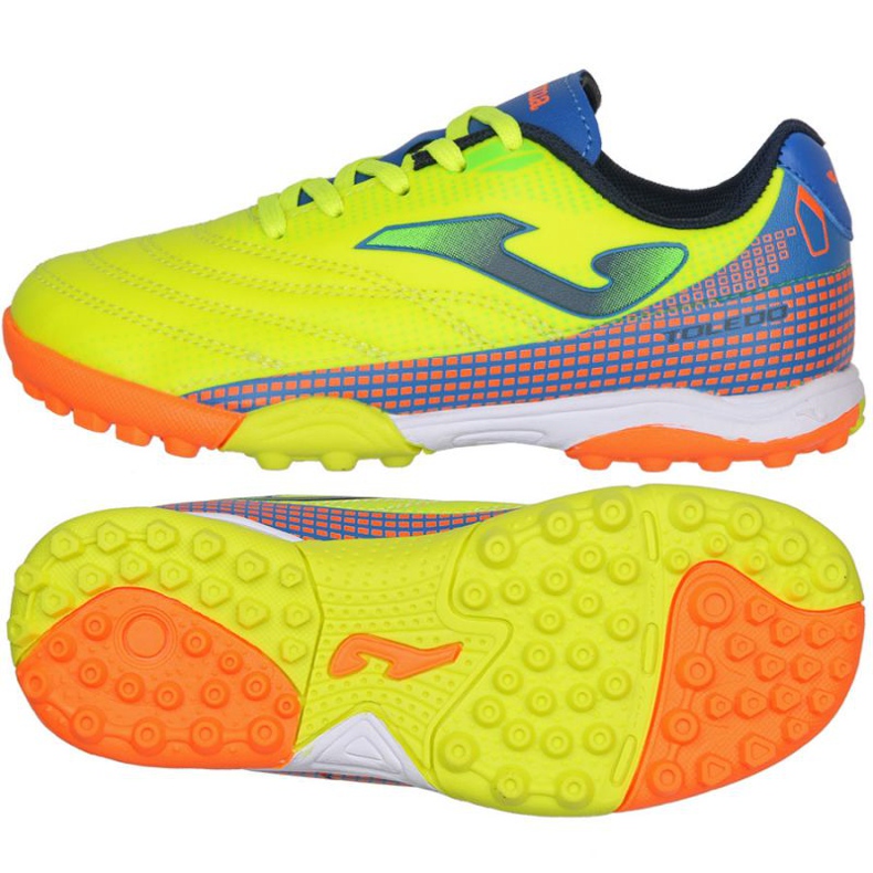Chaussures de football Joma Toledo 2109 Tf Jr TOJW2109TF jaune jaunes