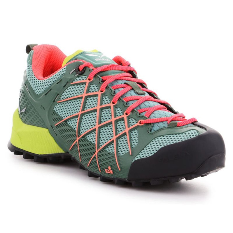 Chaussures de trekking Salewa Ws Wildfire W 63486-5960 bleu vert