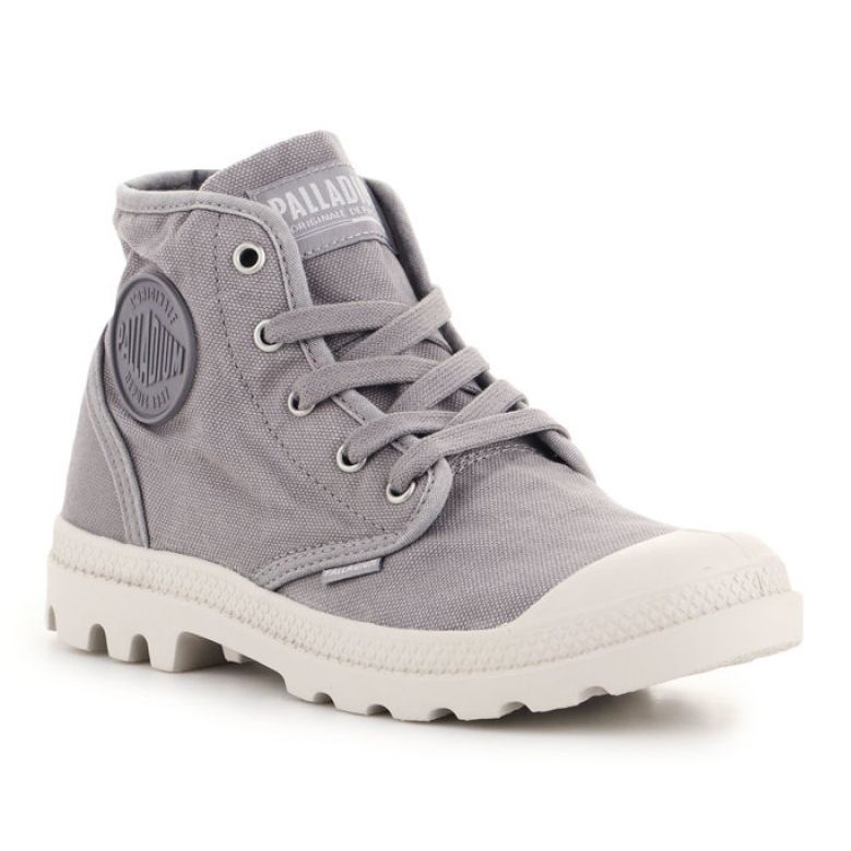 Palladium Us Pampa Hi F 92352-071-M Chaussures en flanelle grise