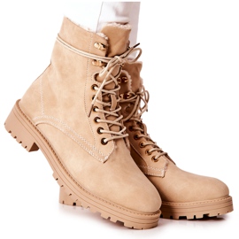 Bottes Chaudes Workers Beige Kimmie