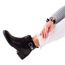 Chc Shoes Bottes noires confortables le noir