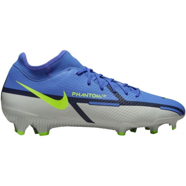 Chaussures de football Nike Phantom GT2 Academy Df FG / MG M DC0797 570 bleu-gris bleu Chaussures de football Nike Phantom GT2 Academy Df FG / MG M DC0797 570 bleu-gris bleu