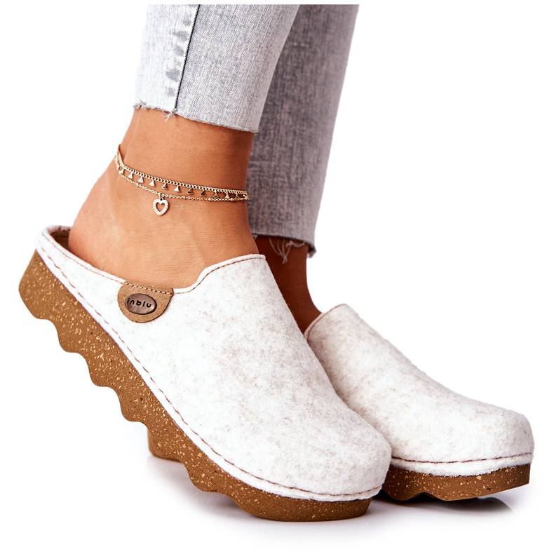 Chaussons Prophylactique Inblu Chaussons Beige DK20FE01W