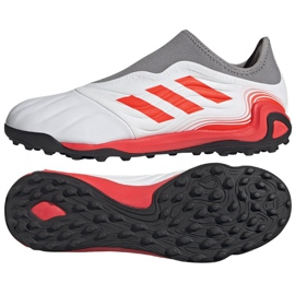 Chaussures de football Adidas Copa Sense.3 Ll Tf M FY6170 gris, blanc blanche