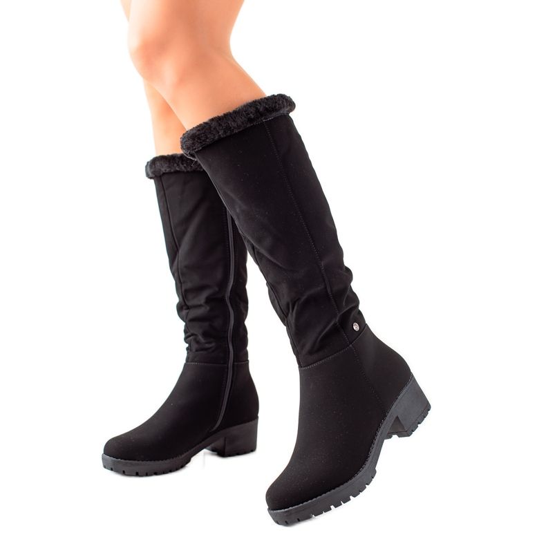 Groto Gogo Bottes chaudes noires le noir Groto Gogo Bottes chaudes noires le noir