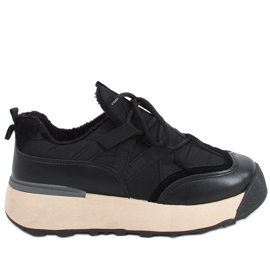 Chaussures de sport isolées Homii noires