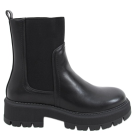 Bottines Chelsea à tige haute Cillo Noir