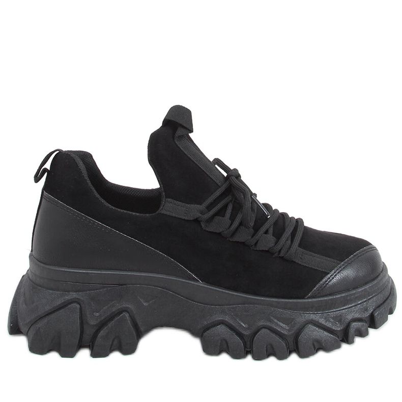 Chaussures de sport à semelles hautes Huggy Black le noir Chaussures de sport à semelles hautes Huggy Black le noir