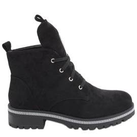 Bottines à lacets Bing Noir le noir