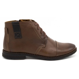 Olivier Bottes d'hiver pour hommes 315MP bottes marron brun