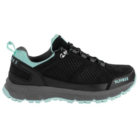 Chaussures de randonnée Alpinus Seville W JS43569 le noir bleu Chaussures de randonnée Alpinus Seville W JS43569 le noir bleu