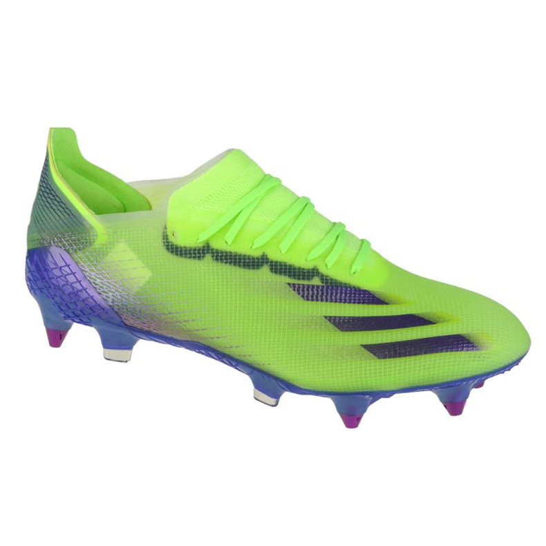 Chaussures Adidas X Ghosted.1 Sg M EG8263 multicolore vert