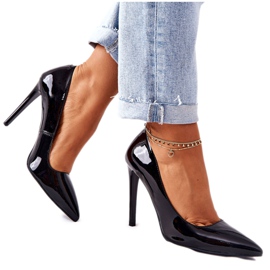 Escarpins laqués en Spitz Monnari 0220-020 Noir