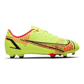 Chaussures de football Nike Mercurial 14 Vapor Academy FG / MG Jr CV0811-760 vert vert