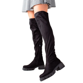 Gogo Bottes noires décontractées le noir