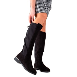 Gogo Bottes noires chaudes