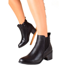 Evento Bottes classiques en éco-cuir noir