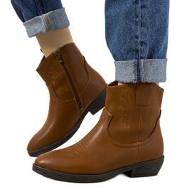 Santiags marron Belda brun
