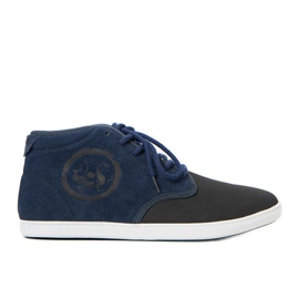 Chaussures de sport bleu marine pour homme baskets Raoul