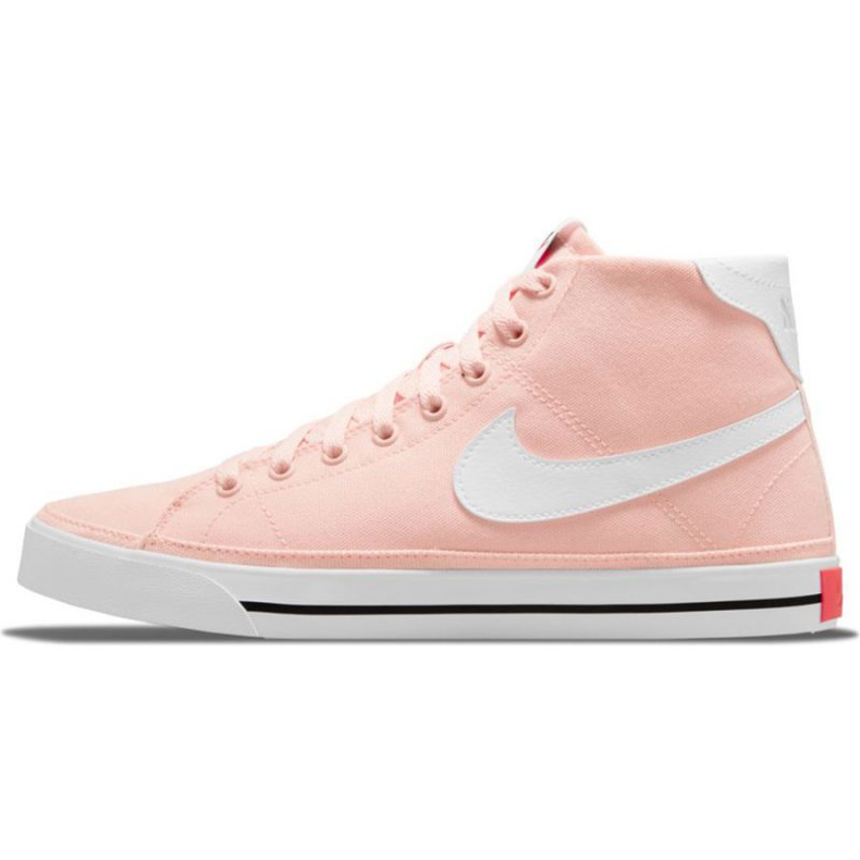 Nike Court Legacy Mid Canvas W DD0161 800 chaussures rose