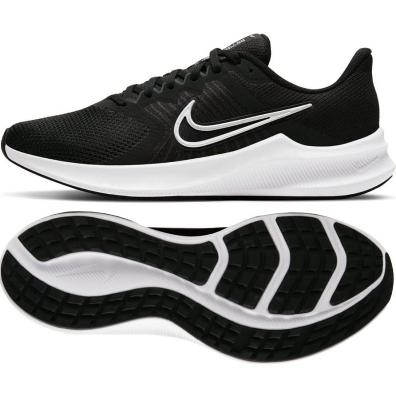 Nike Downshifter 11 W chaussures de course CW3413 006 le noir