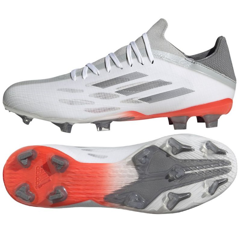 Chaussures de foot Adidas X Speedflow.2 Fg M FY3287 gris, blanc grise