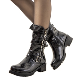 Bottines isolées noires pour femmes de Pichet le noir